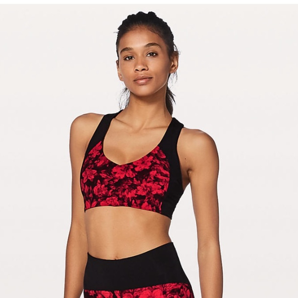 Lululemon Sweat Times Bra Sz 6